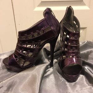 Purple Colin Stuart 4” Stilettos!